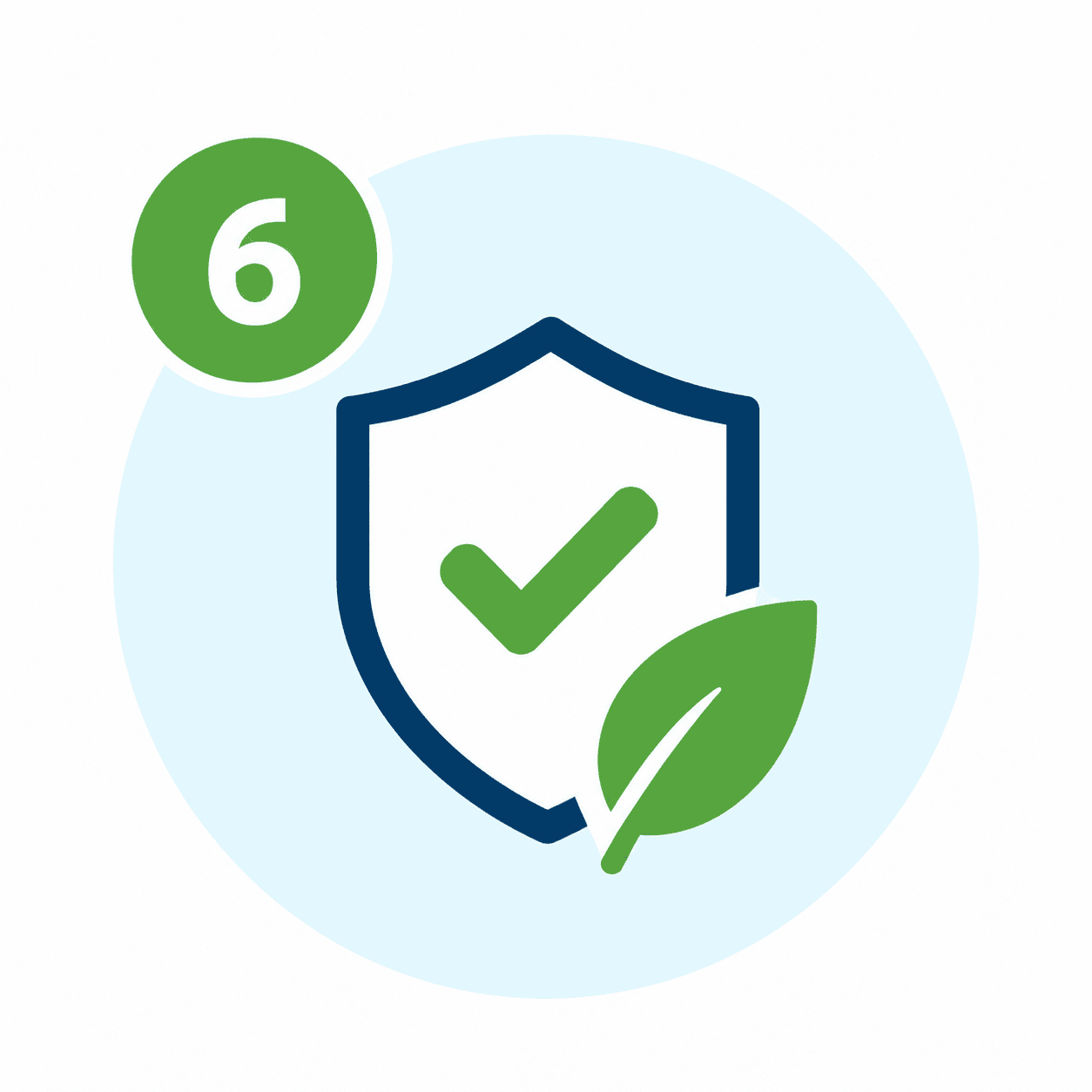 Compliance verification and market support workflow icon